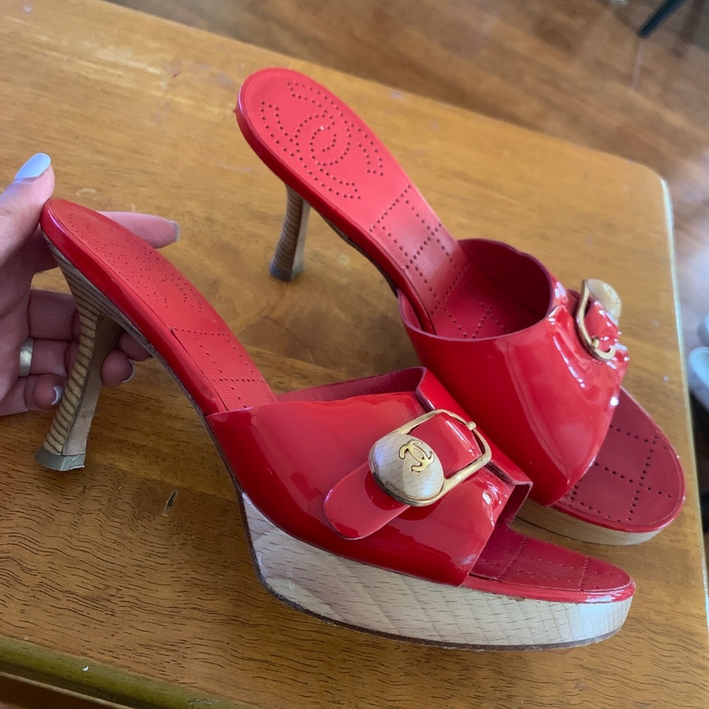 Authentic Chanel heels